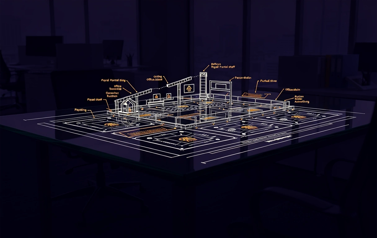 Data routing diagram